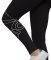  ADIDAS PERFORMANCE ESSENTIALS LOGO LEGGINGS  (M)