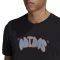  ADIDAS PERFORMANCE CARTOON WORD GRAPHIC TEE  (XXL)