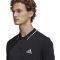  ADIDAS PERFORMANCE ESSENTIALS PIQUE SMALL LOGO POLO SHIRT  (S)