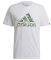  ADIDAS PERFORMANCE BRANDED TAPE LOGO GRAPHIC TEE  (L)