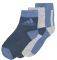  ADIDAS PERFORMANCE ANKLE SOCKS 3 PAIRS //  (22-24)