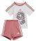  ADIDAS PERFORMANCE LIL 3-STRIPES SPORTY SET / (74 CM)