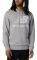  NEW BALANCE ESSENTIALS STACKED LOGO PULLOVER HOODIE  (S)