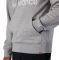  NEW BALANCE ESSENTIALS STACKED LOGO PULLOVER HOODIE  (S)