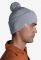  BUFF TIM MERINO MIDWEIGHT BEANIE LIGHT GREY 