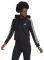  ADIDAS PERFORMANCE 3-STRIPES CROPPED HOODIE  (XL)