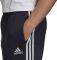  ADIDAS PERFORMANCE ESSENTIALS FRENCH TERRY TAPERED CUFF 3-STRIPES PANTS   (S)