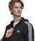  ADIDAS PERFORMANCE ESSENTIALS FRENCH TERRY 3-STRIPES FULL-ZIP HOODIE  (M)