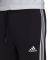  ADIDAS PERFORMANCE ESSENTIALS FLEECE FITTED 3-STRIPES PANTS  (M)
