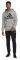  ADIDAS PERFORMANCE AEROREADY ESSENTIALS KANGAROO POCKET BIG LOGO TRACK SUIT / (7)