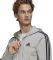  ADIDAS PERFORMANCE ESSENTIALS FRENCH TERRY 3-STRIPES FULL-ZIP HOODIE  (S)