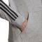  ADIDAS PERFORMANCE ESSENTIALS FRENCH TERRY 3-STRIPES FULL-ZIP HOODIE  (M)