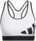  ADIDAS PERFORMANCE BELIEVE THIS MEDIUM-SUPPORT WORKOUT LOGO BRA  (S)