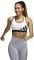  ADIDAS PERFORMANCE BELIEVE THIS MEDIUM-SUPPORT WORKOUT LOGO BRA  (S)