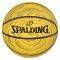  SPALDING HIGH-BOUNCE YELLOW CAMO SPALDEEN BALL 