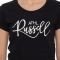  RUSSELL ATHLETIC BLOOM S/S CREWNECK TEE  (M)