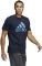  ADIDAS PERFORMANCE MULTIPLICITY GRAPHIC TEE   (S)