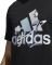  ADIDAS PERFORMANCE FLUID BADGE OF SPORT GRAPHIC TEE  (S)