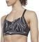  REEBOK LUX STRAPPY SPORTS BRA NATURE GROWN PRINT  (S)