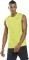  REEBOK WORKOUT READY SLEEVELESS TECH T-SHIRT  (XL)