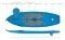  SUP SEAFLO SF-S002 PADDLEBOARD  (290 CM)