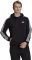  ADIDAS PERFORMANCE ESSENTIALS FLEECE 3-STRIPES HOODIE  (S)