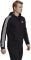  ADIDAS PERFORMANCE ESSENTIALS FLEECE 3-STRIPES HOODIE  (S)