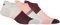  ASICS COLOR BLOCK ANKLE 3PPK /
