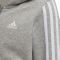 ΖΑΚΕΤΑ ADIDAS PERFORMANCE ESSENTIALS 3-STRIPES ZIP HOODIE ΓΚΡΙ (116 CM)
