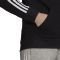  ADIDAS PERFORMANCE ESSENTIALS FLEECE 3-STRIPES FULL-ZIP HOODIE  (L)