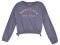  BODYTALK CROPPED CREWNECK SWEATER ...