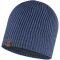  BUFF KNITTED & FULL FLEECE HAT LYNE DENIM 