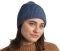  BUFF KNITTED & FULL FLEECE HAT LYNE DENIM 