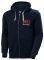  HELLY HANSEN LOGO FULL ZIP HOODIE   (S)