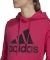  ADIDAS PERFORMANCE LOUNGEWEAR ESSENTIALS LOGO FLEECE HOODIE  (XS)