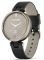  GARMIN LILY CLASSIC CREAM GOLD & BLACK LEATHER