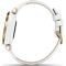  GARMIN LILY CLASSIC LIGHT GOLD & WHITE LEATHER