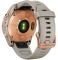  GARMIN FENIX 7S SOLAR ROSE GOLD WITH LIGHT SAND