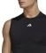   ADIDAS PERFORMANCE TECHFIT TRAINING SLEEVELESS TEE  (M)
