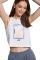   BODYTALK SMUDGE CROPPED TOP  (L)