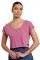 ΜΠΛΟΥΖΑ BODYTALK SNAPS CROPPED T-SHIRT ΡΟΖ (M) ΜΠΛΟΥΖΑ BODYTALK SNAPS CROPPED T-SHIRT ΡΟΖ (M)