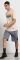ΒΕΡΜΟΥΔΑ BODYTALK LONG SHORTS ΓΚΡΙ (S)