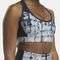  REEBOK LUX PERFORM PRINTED RACER BRA  (S)