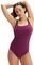  SPEEDO CONTOURECLIPSE SHAPING PRINTED OPUSGEM DD+ SWIMSUIT  (38)