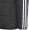 ΜΠΟΥΦΑΝ ADIDAS PERFORMANCE 3-STRIPES PADDED JACKET ΜΑΥΡΟ (164 CM)