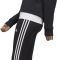  ADIDAS PERFORMANCE ESSENTIALS 3-STRIPES HIGH-WAISTED SINGLE JERSEY LEGGINGS  (L)