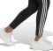  ADIDAS PERFORMANCE ESSENTIALS 3-STRIPES HIGH-WAISTED SINGLE JERSEY LEGGINGS  (L)