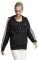  ADIDAS PERFORMANCE ESSENTIALS 3-STRIPES FRENCH TERRY OVERSIZED FULL-ZIP HOODIE  (M)