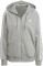  ADIDAS PERFORMANCE ESSENTIALS 3-STRIPES FRENCH TERRY REGULAR FULL-ZIP HOODIE  (S)