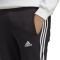  ADIDAS PERFORMANCE ESSENTIALS SINGLE JERSEY TAPERED OPEN HEM 3-STRIPES PANTS  (S)